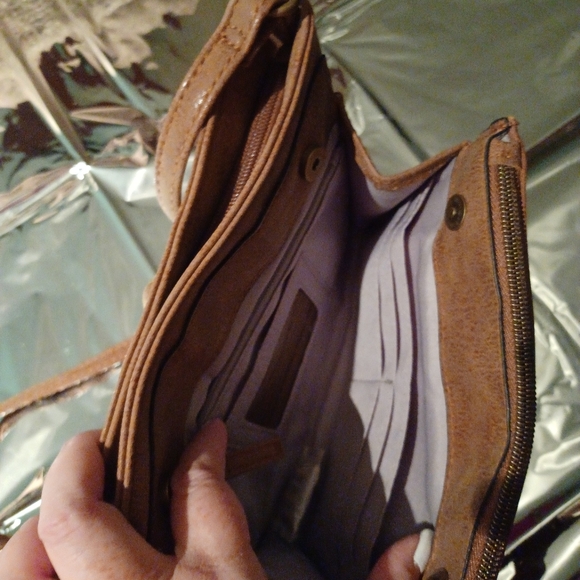 boho laser cut organizer purse - Picture 6 of 8